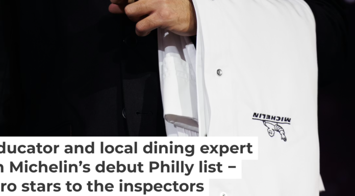 Three Philly restaurants were awarded a Michelin star, and the chefs given a custom-designed chef’s jacket. Lando Hass/picture alliance via Getty Images